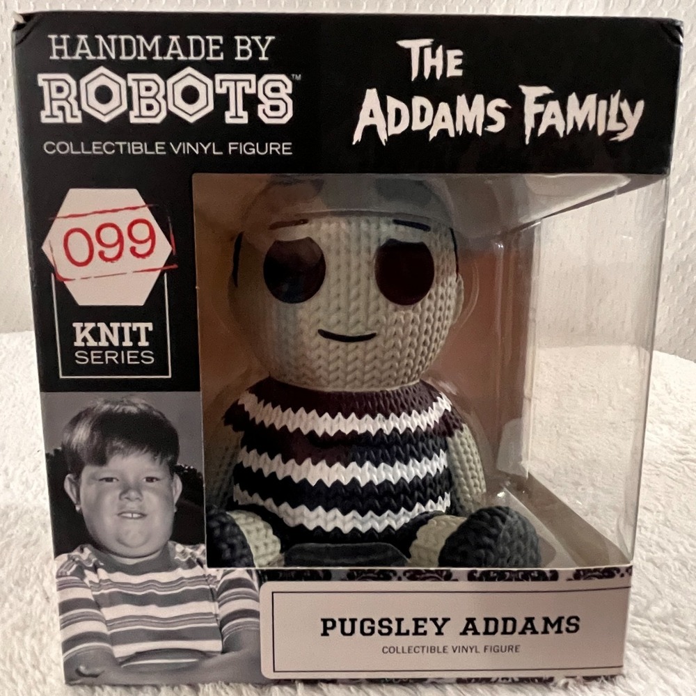 Handmade by Robots The Addams Family Pugsley Addams Knit Series 099 Vinyl Figure